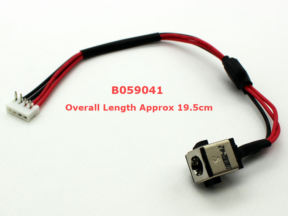 Toshiba Satellite P200 P205 P205D X205 AC DC Power Jack Socket Connector Charging Port DC IN Cable Wire Harness